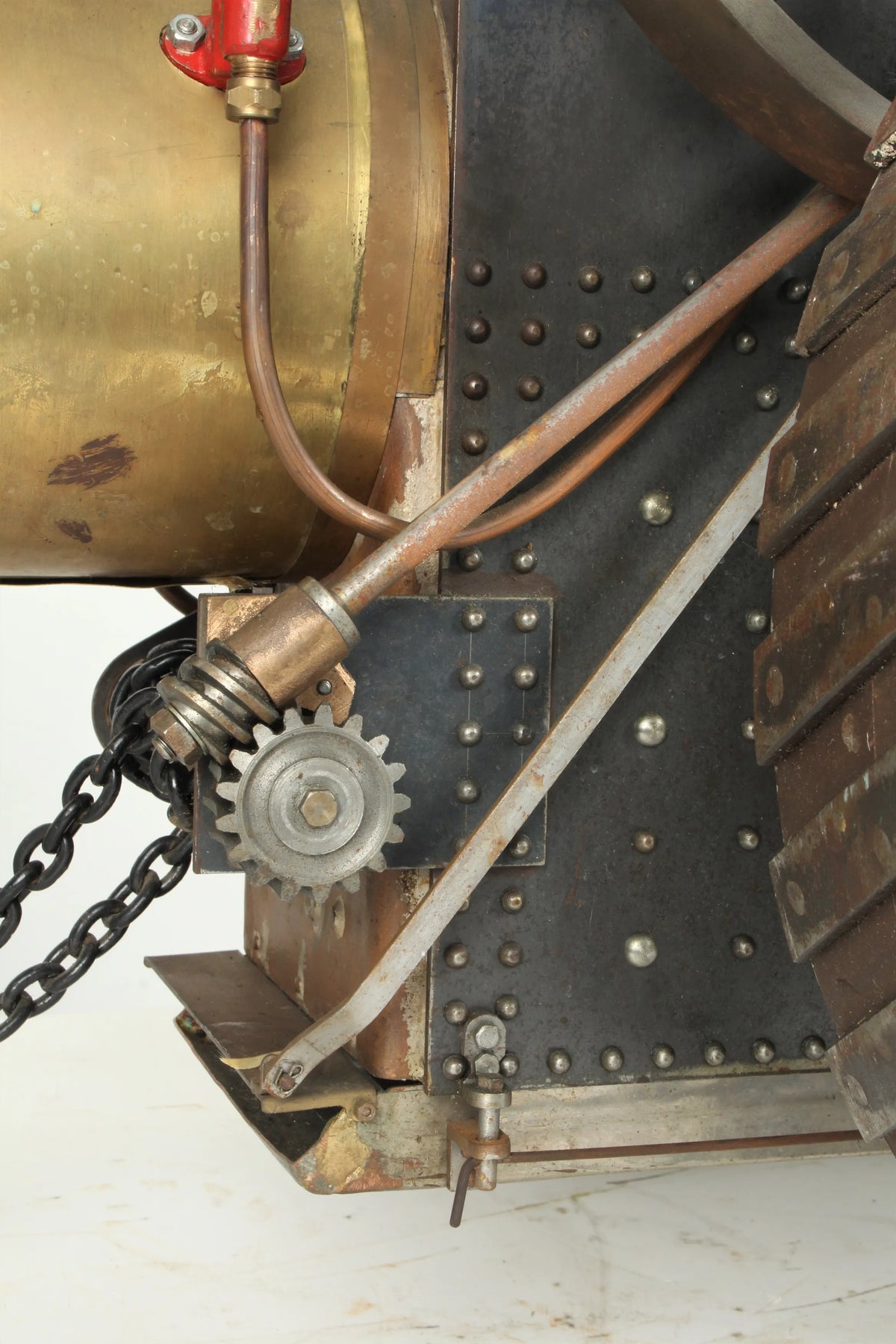 3 inch scale Burrell agricultural engine