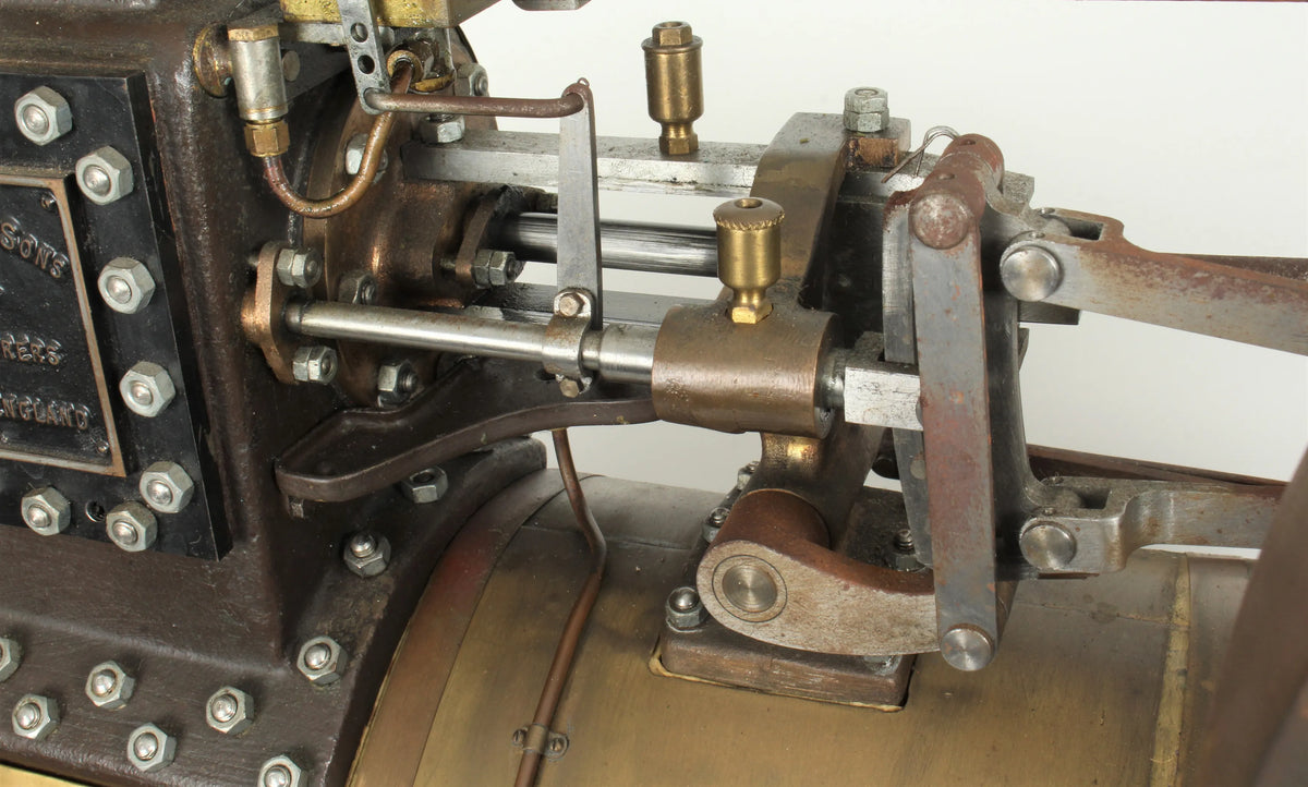 3 inch scale Burrell agricultural engine