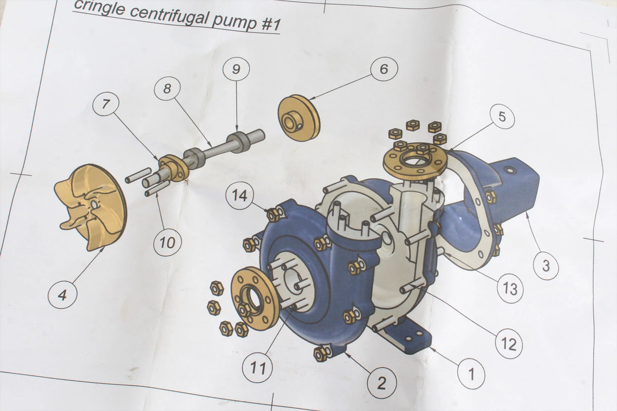 Cringle centrifugal pump