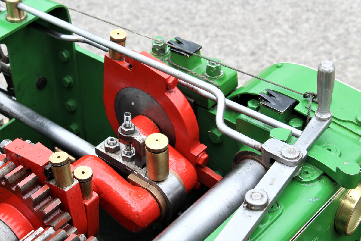 4 inch scale Garrett agricultural engine