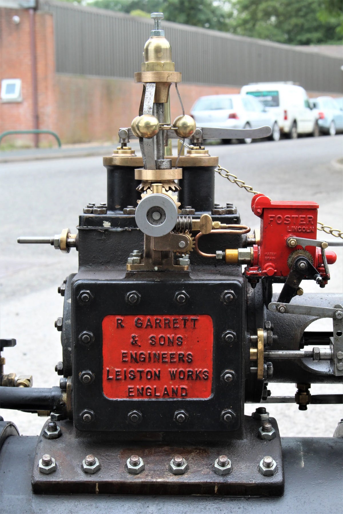 4 inch scale Garrett agricultural engine