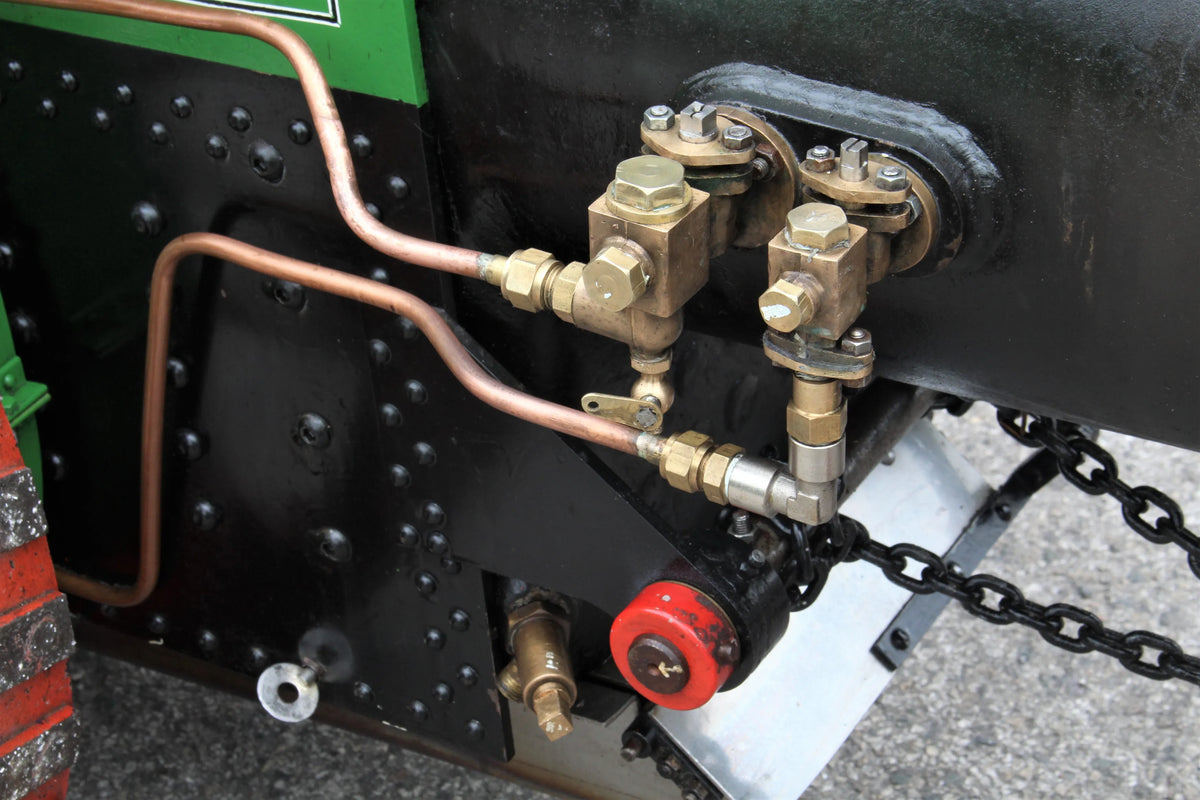 4 inch scale Garrett agricultural engine