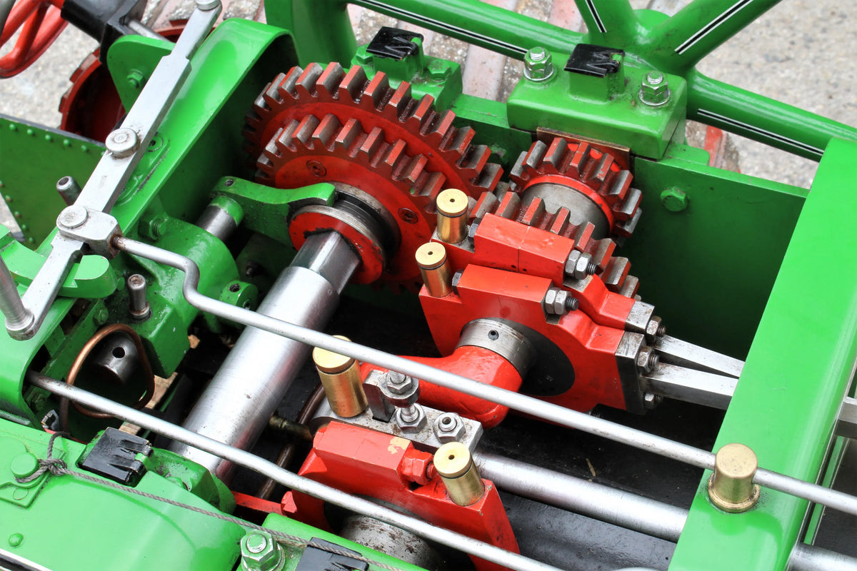 4 inch scale Garrett agricultural engine