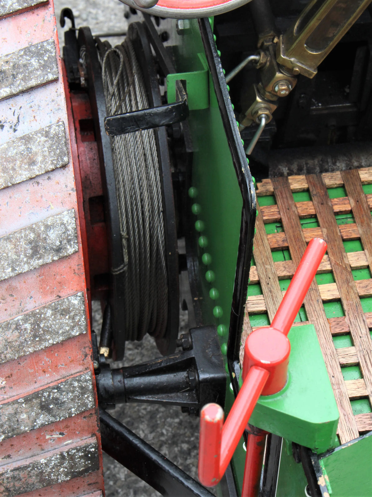 4 inch scale Garrett agricultural engine