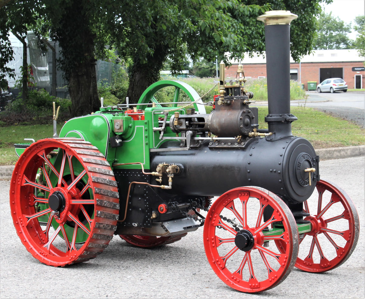 4 inch scale Garrett agricultural engine
