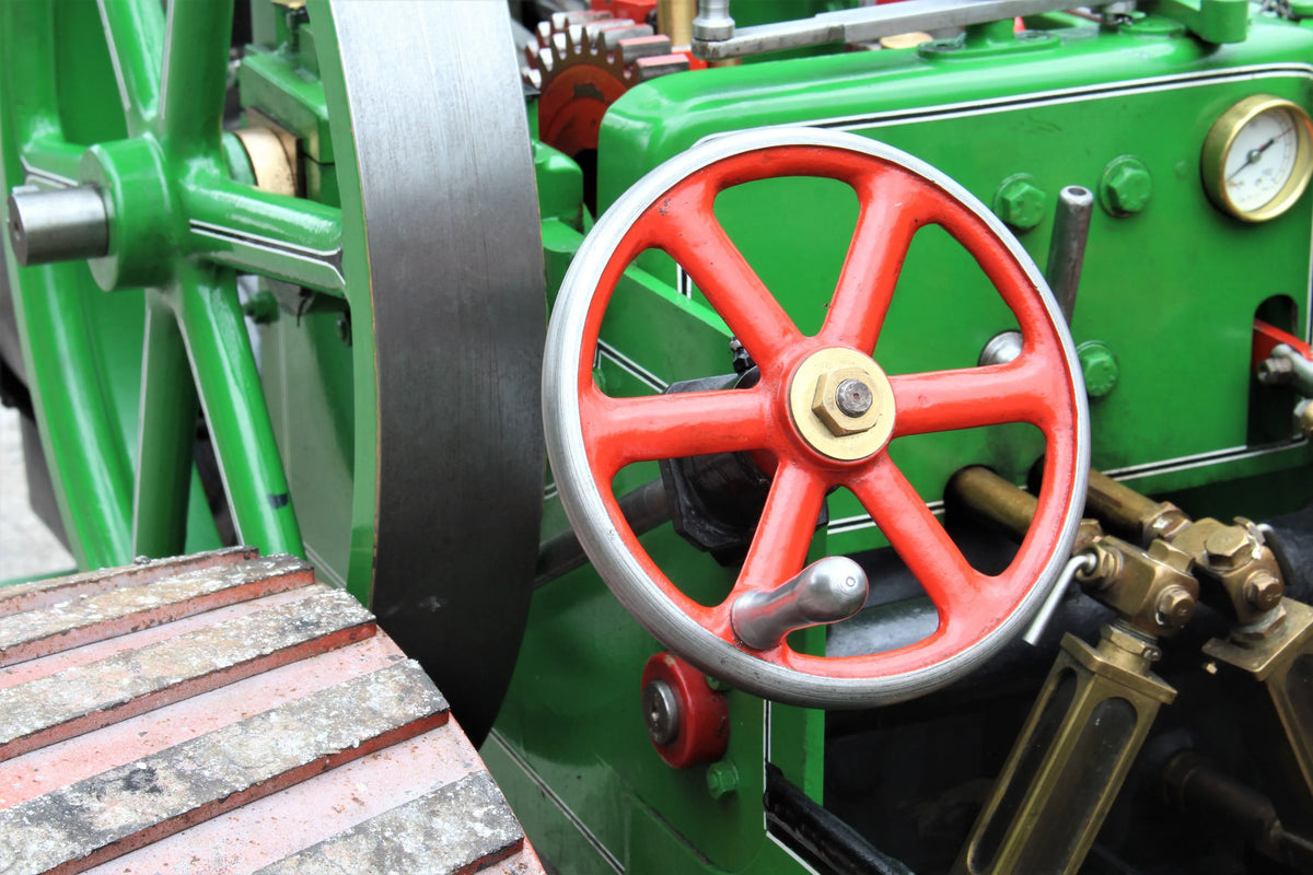 4 inch scale Garrett agricultural engine