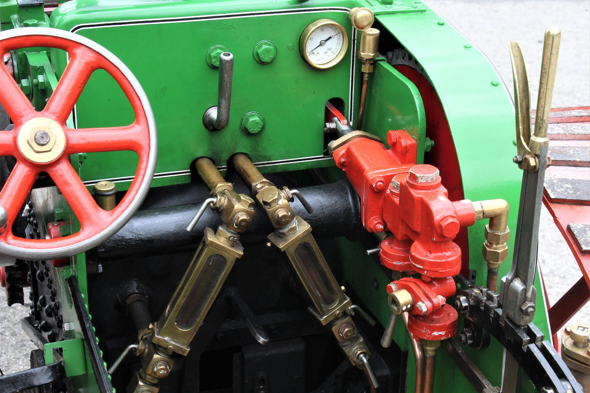4 inch scale Garrett agricultural engine