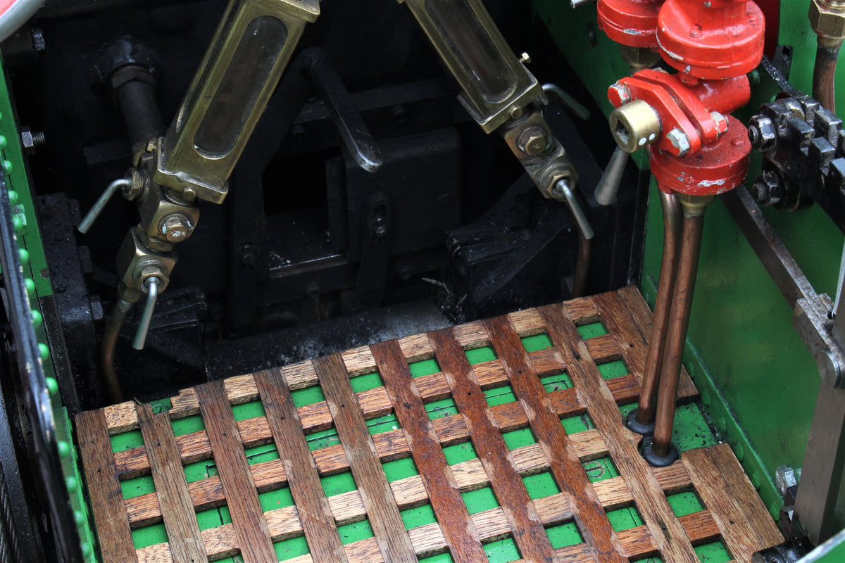 4 inch scale Garrett agricultural engine