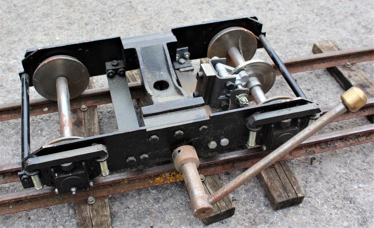 7 1/4 inch gauge braked bogie driving truck