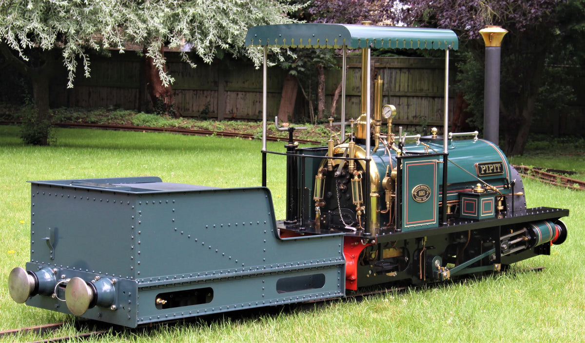 7 1/4 inch gauge Manning Wardle 0-4-0ST "Pipit"