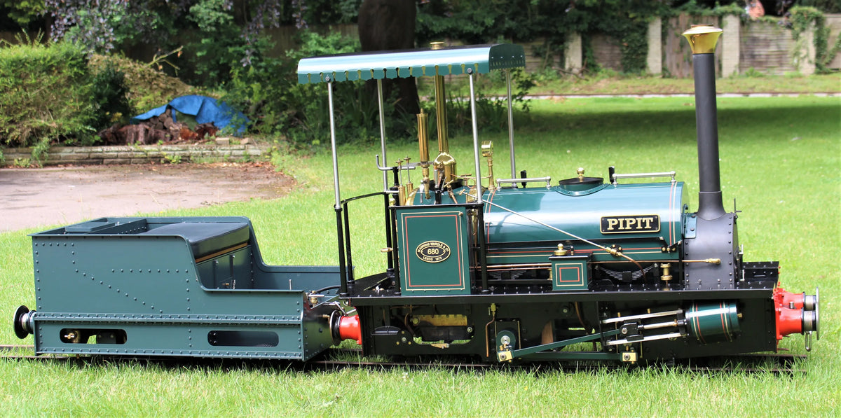 7 1/4 inch gauge Manning Wardle 0-4-0ST "Pipit"