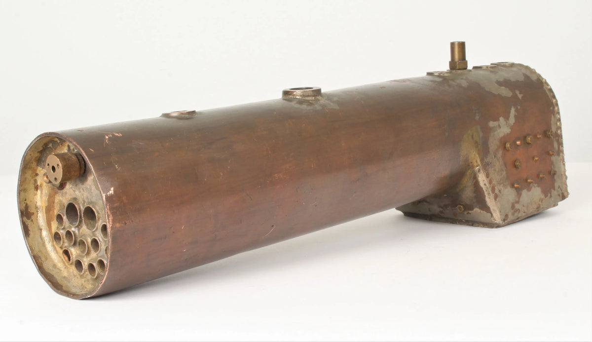 3 1/2 inch gauge combustion chamber boiler