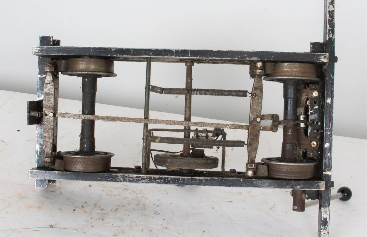 5 inch gauge braked driving truck