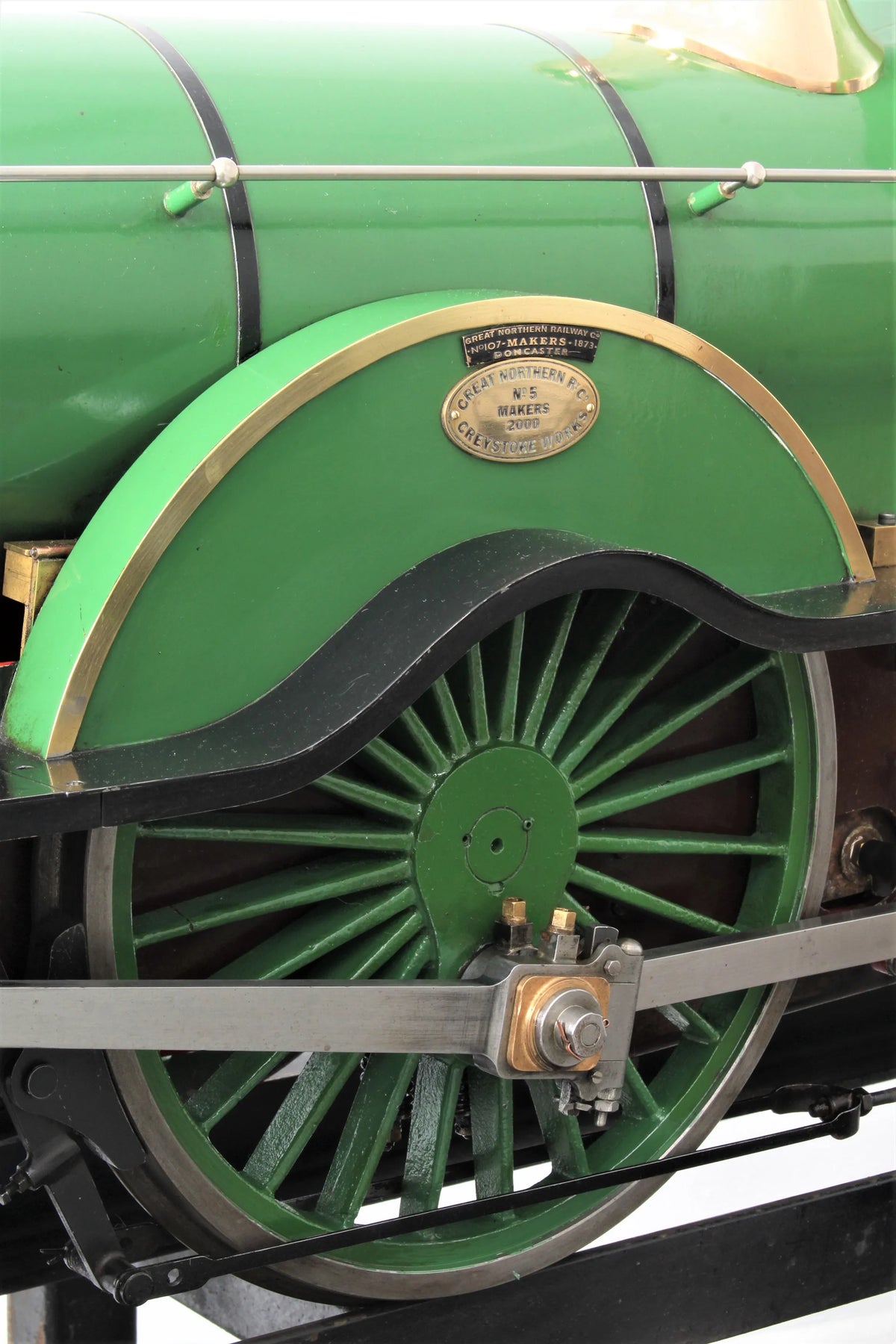 7 1/4 inch gauge Stirling "7 foot double" 4-4-0