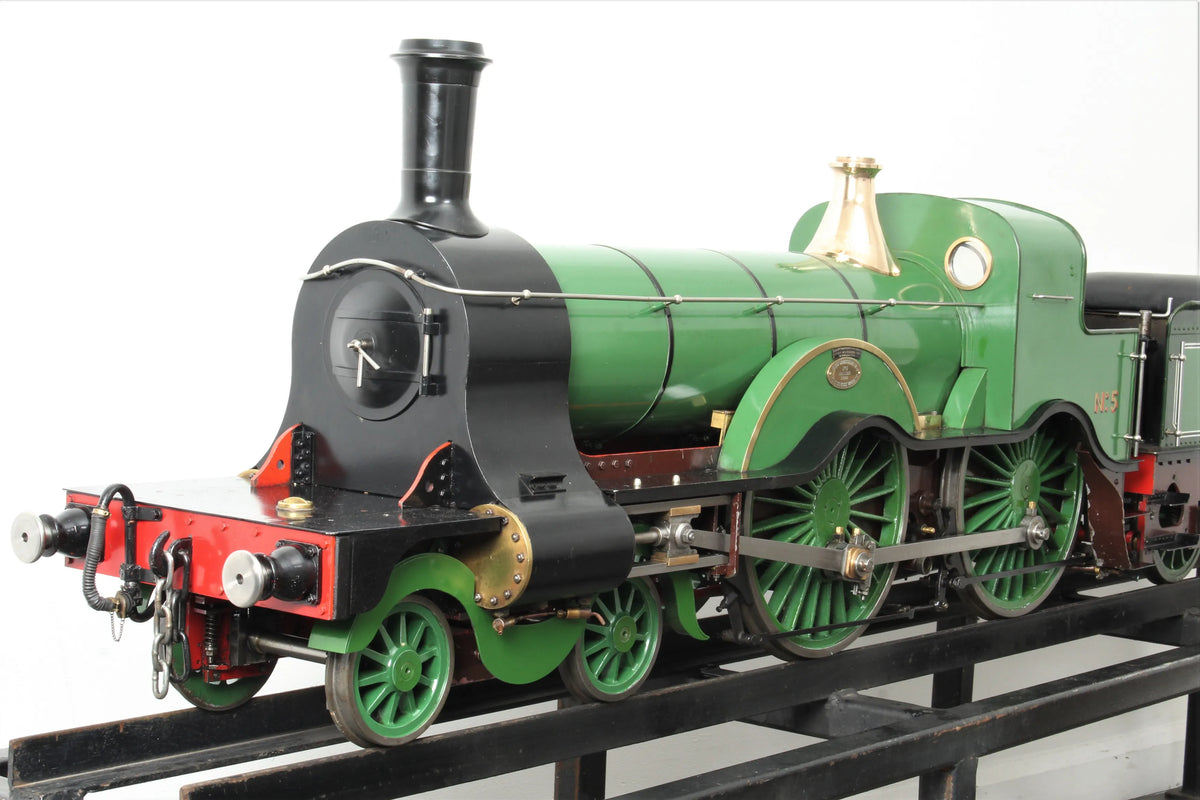 7 1/4 inch gauge Stirling "7 foot double" 4-4-0