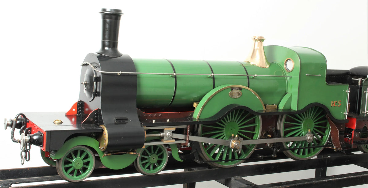 7 1/4 inch gauge Stirling "7 foot double" 4-4-0