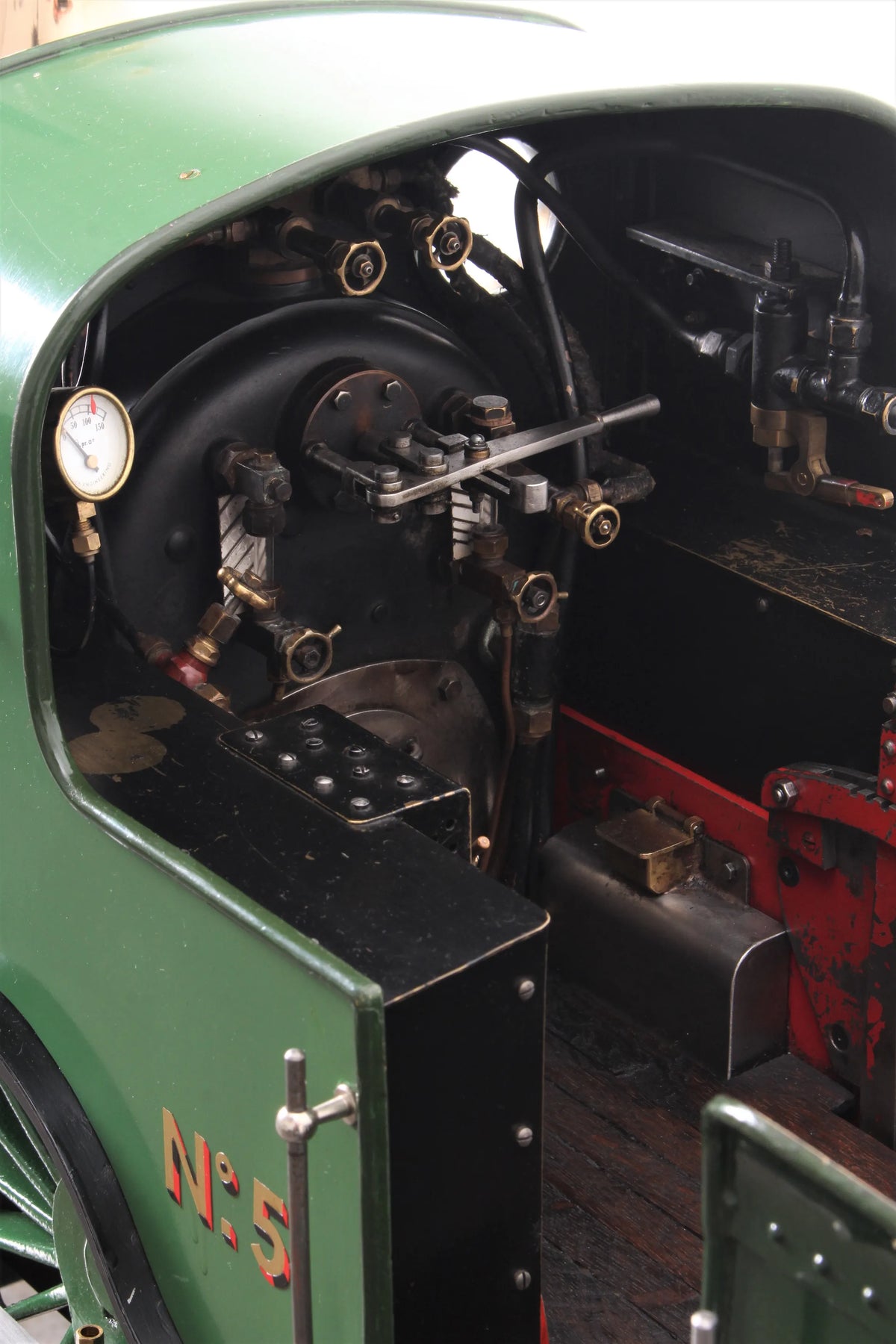 7 1/4 inch gauge Stirling "7 foot double" 4-4-0