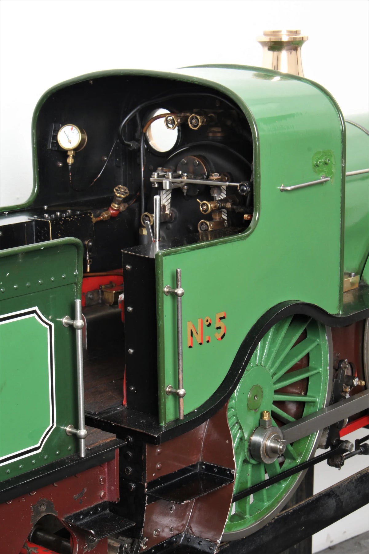 7 1/4 inch gauge Stirling "7 foot double" 4-4-0
