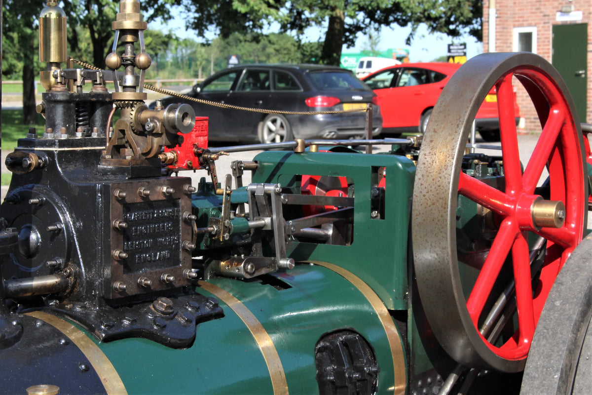 4 inch scale Garrett agricultural engine