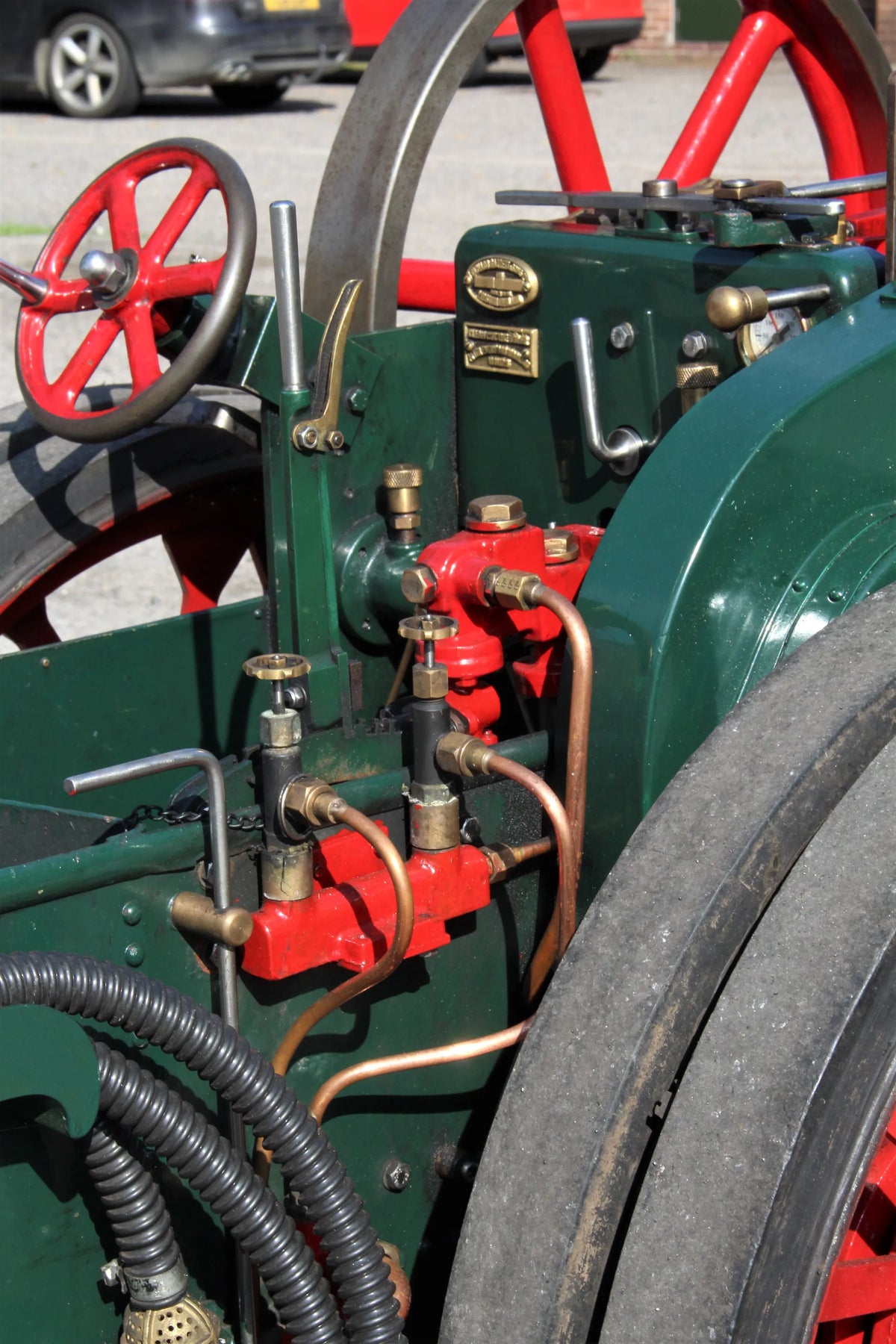 4 inch scale Garrett agricultural engine