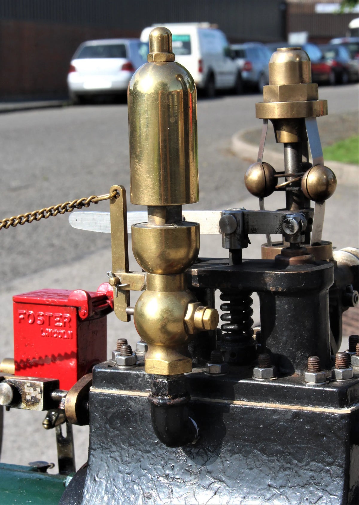 4 inch scale Garrett agricultural engine