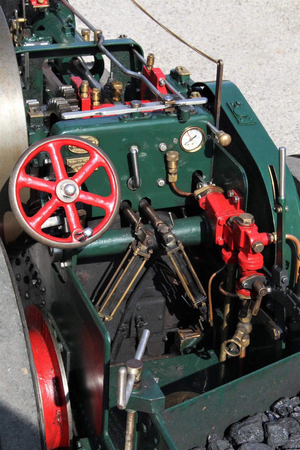 4 inch scale Garrett agricultural engine