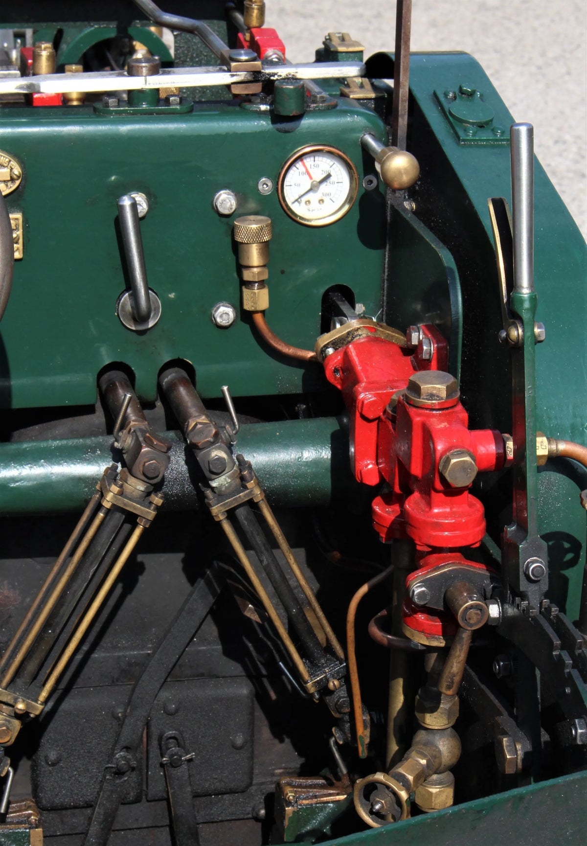4 inch scale Garrett agricultural engine