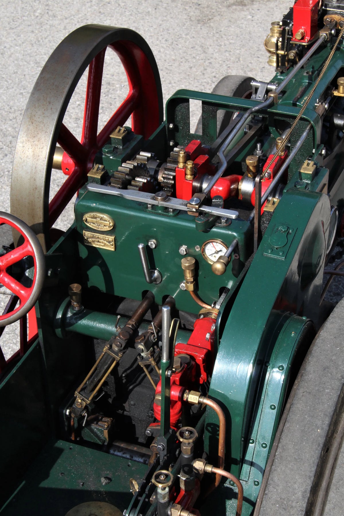 4 inch scale Garrett agricultural engine