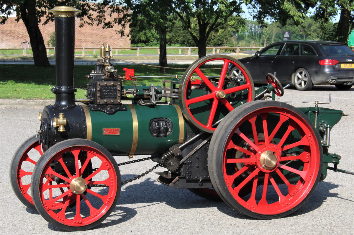 4 inch scale Garrett agricultural engine