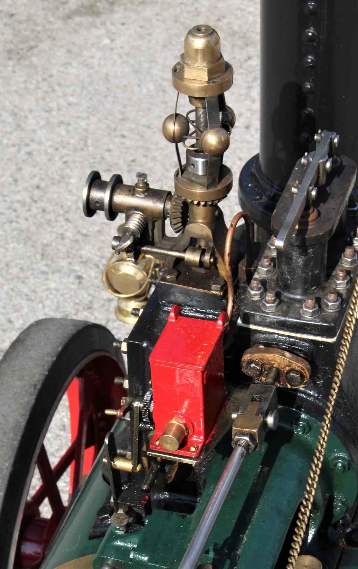 4 inch scale Garrett agricultural engine