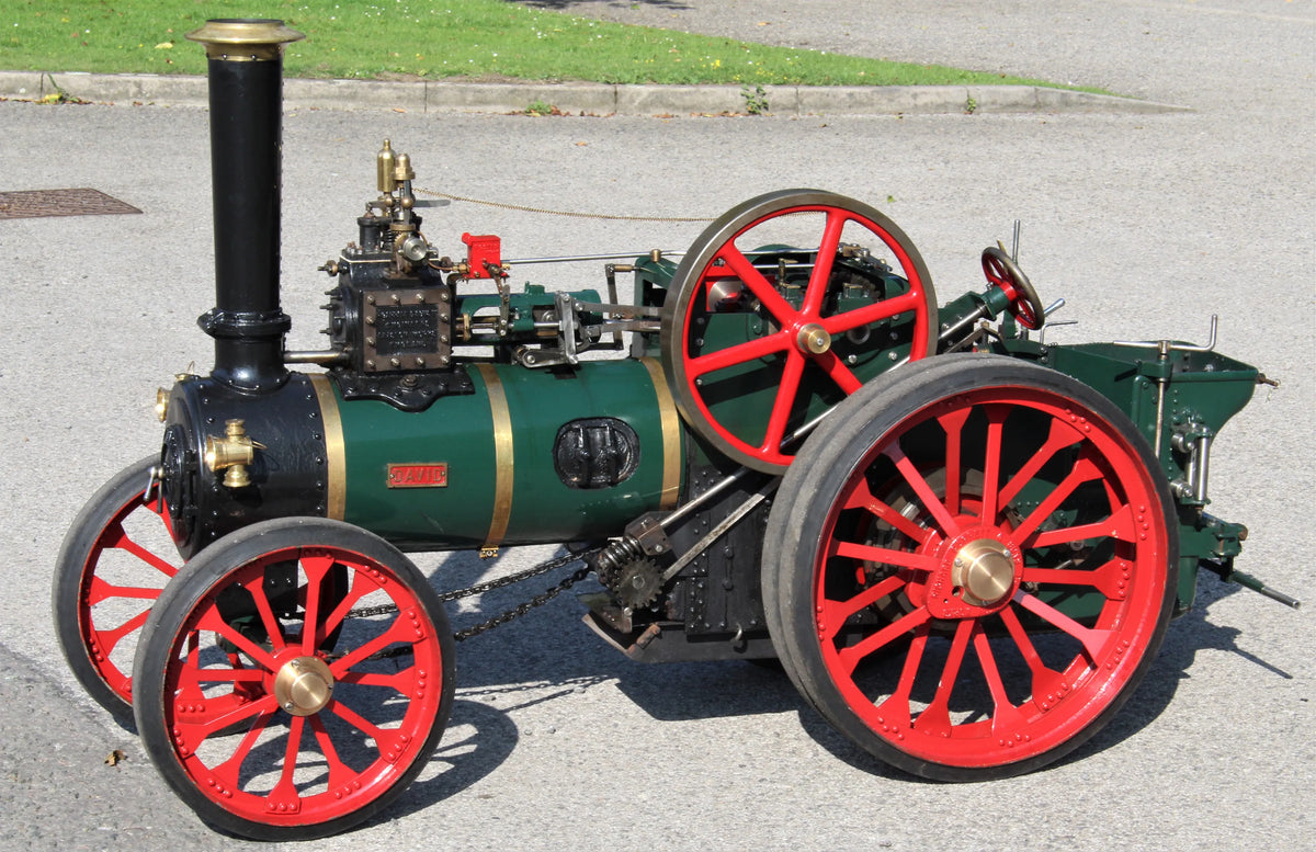 4 inch scale Garrett agricultural engine