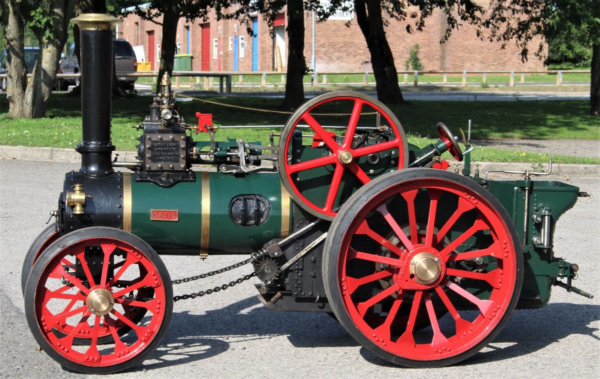 4 inch scale Garrett agricultural engine