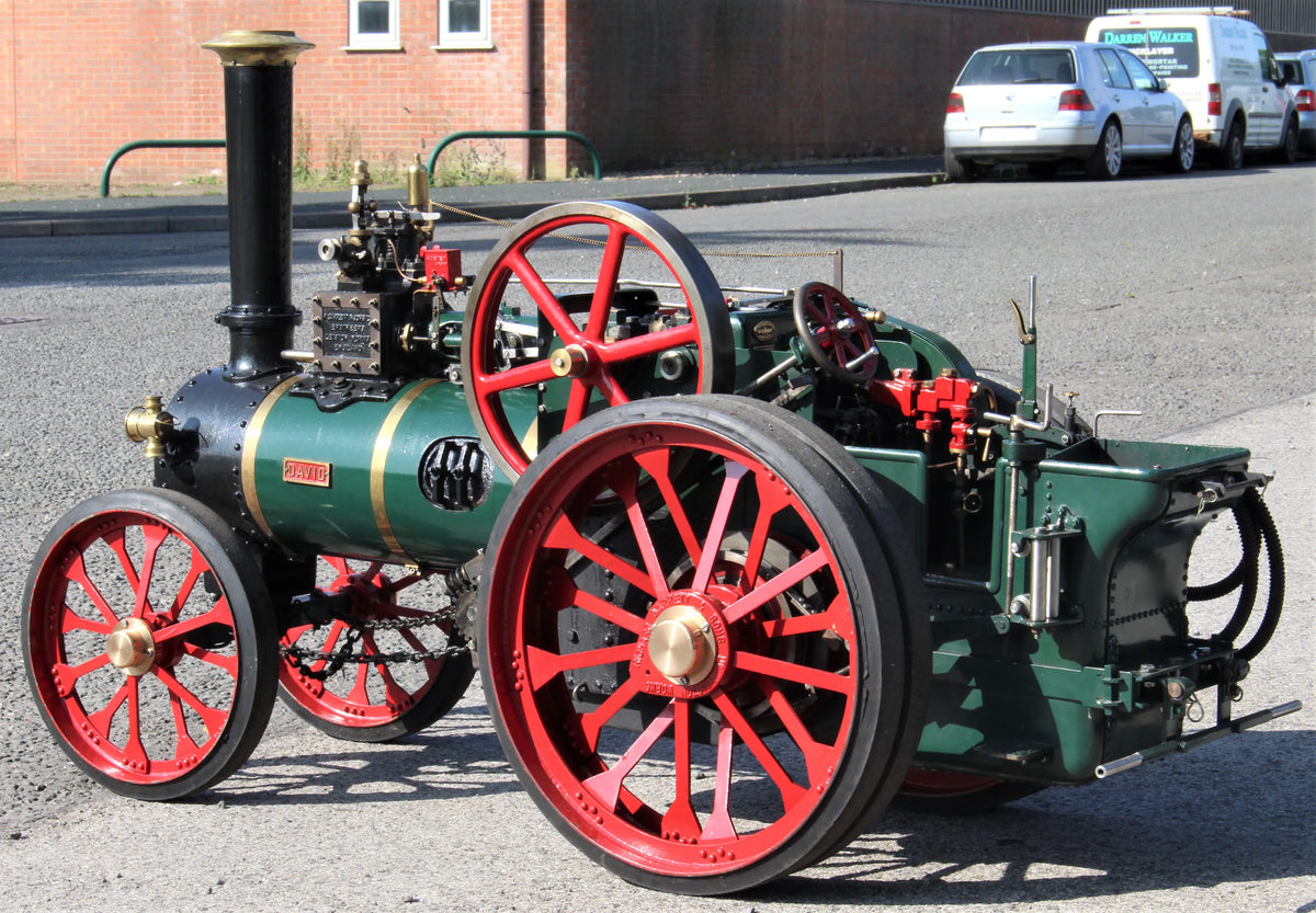 4 inch scale Garrett agricultural engine