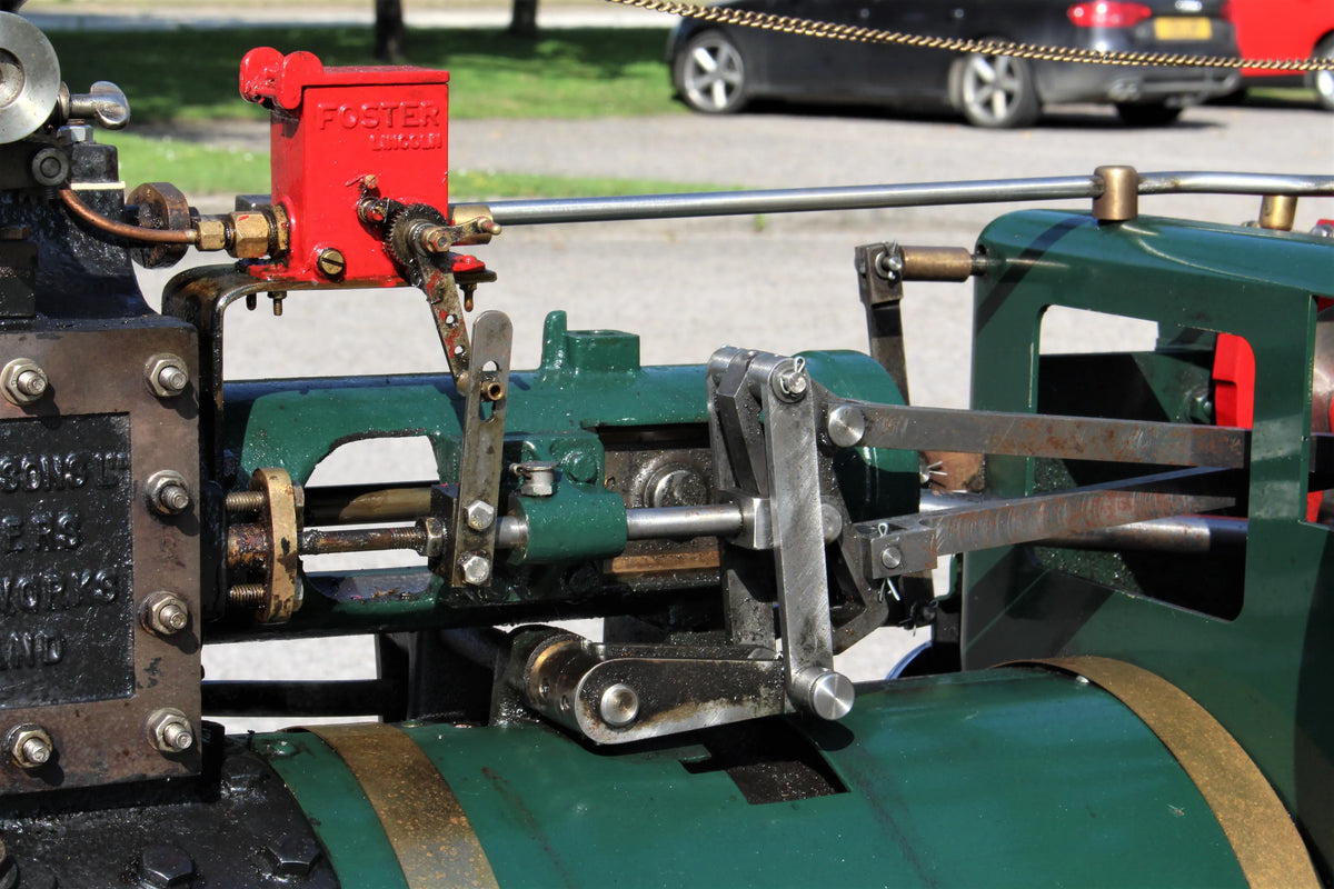 4 inch scale Garrett agricultural engine