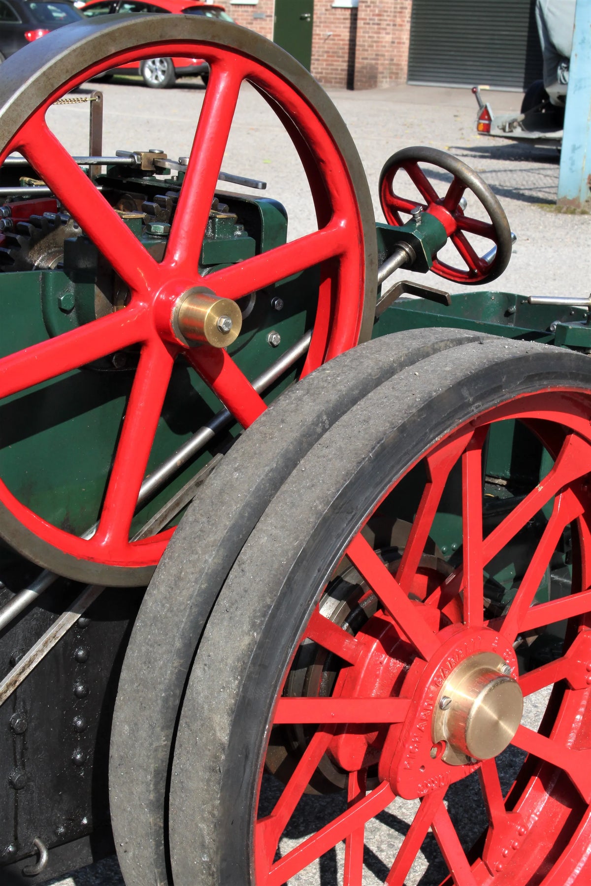 4 inch scale Garrett agricultural engine