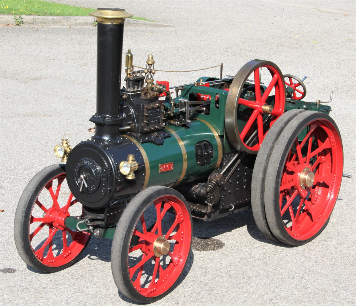 4 inch scale Garrett agricultural engine