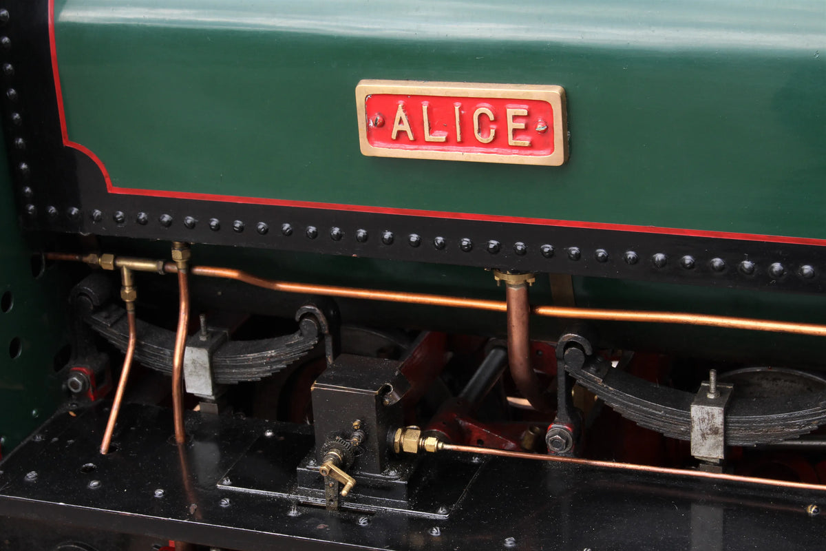 7 1/4" Hunslet 0-4-0ST with tender