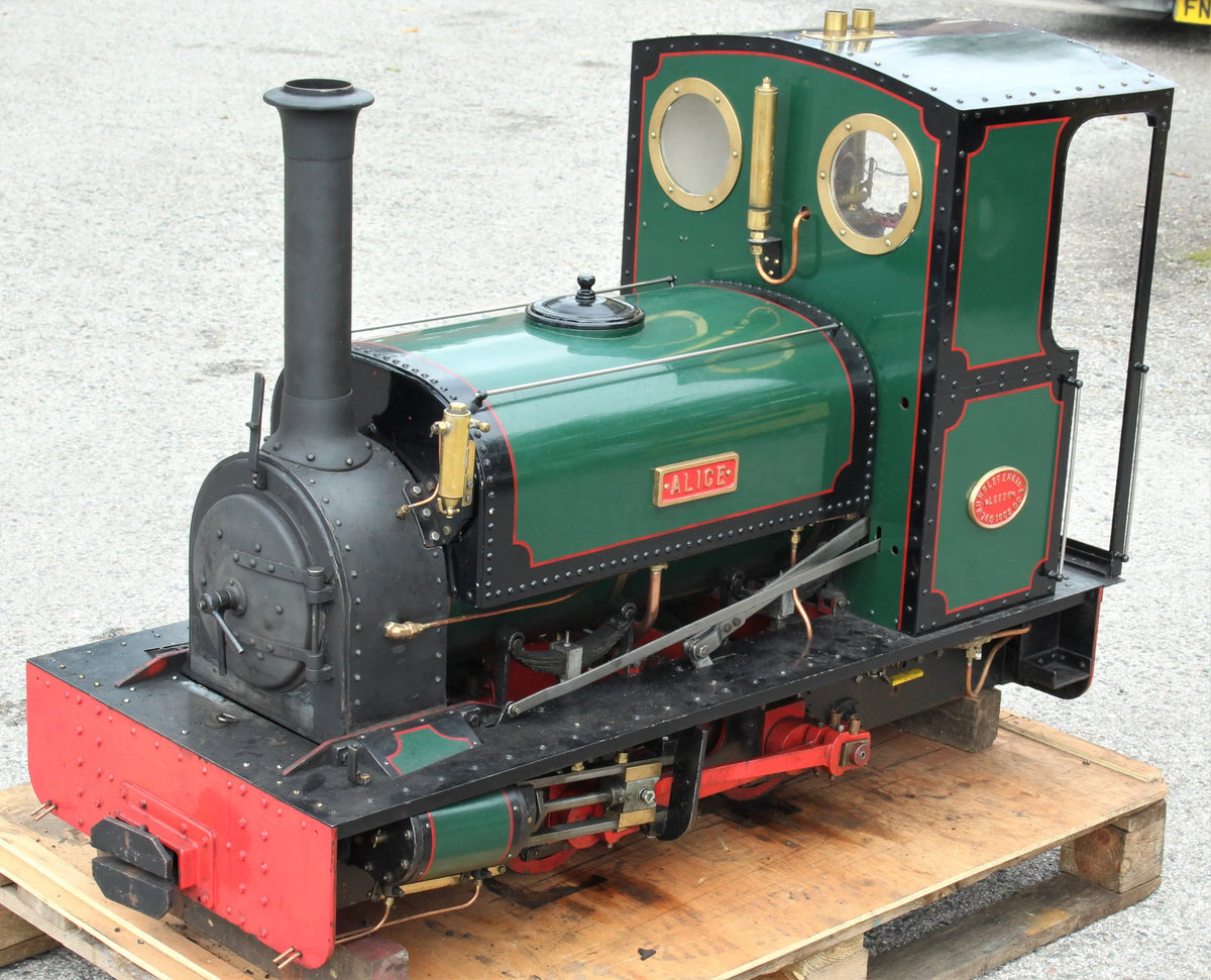 7 1/4" Hunslet 0-4-0ST with tender