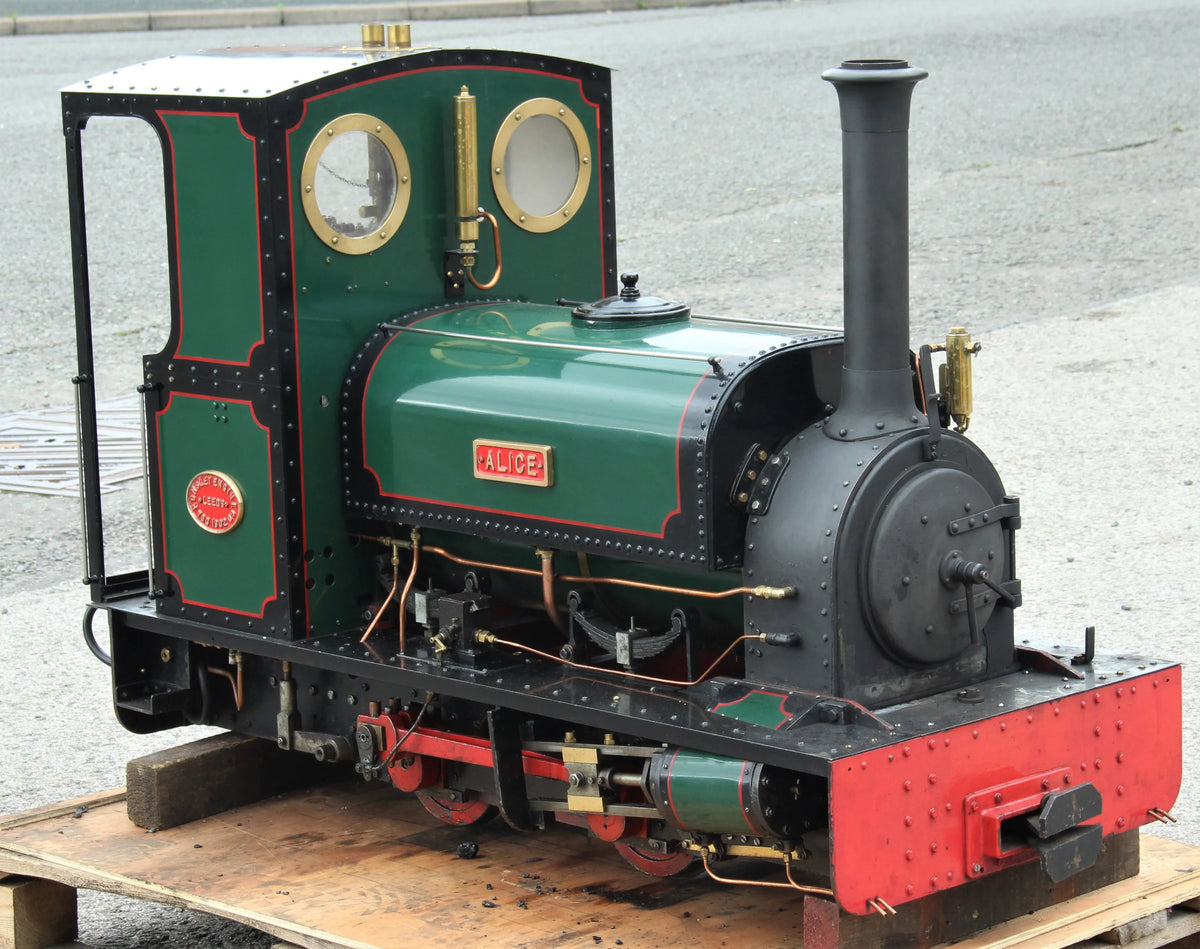 7 1/4" Hunslet 0-4-0ST with tender
