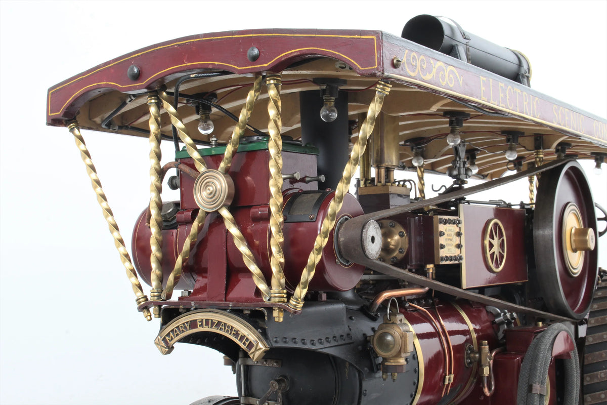 2 inch scale DCC Showmans engine