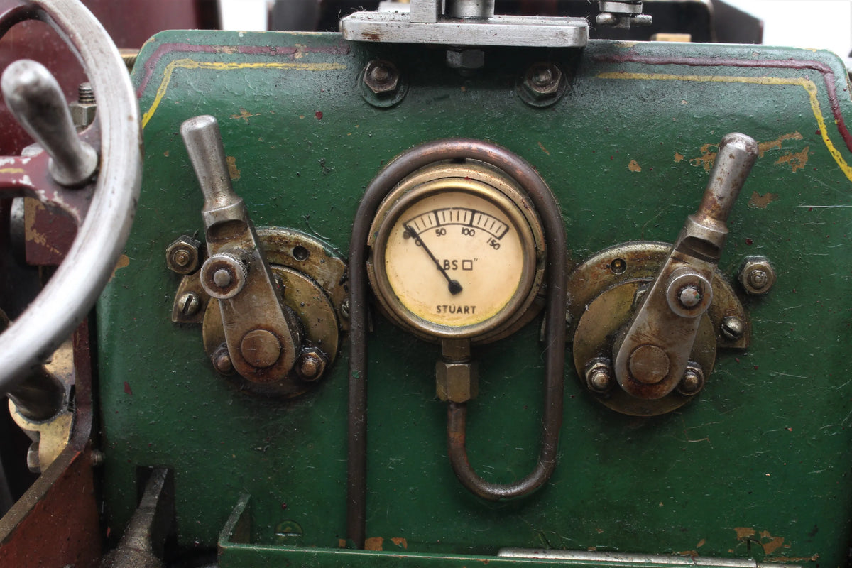 2 inch scale DCC Showmans engine