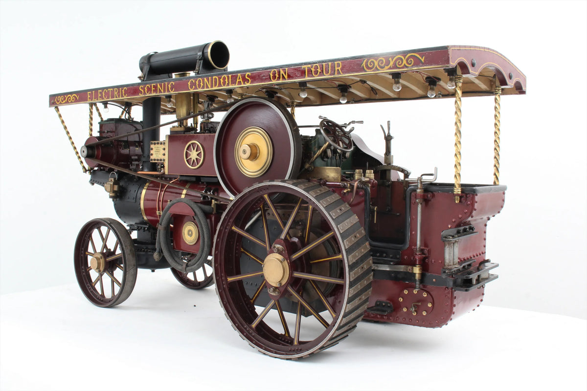 2 inch scale DCC Showmans engine