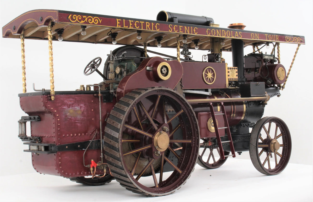 2 inch scale DCC Showmans engine