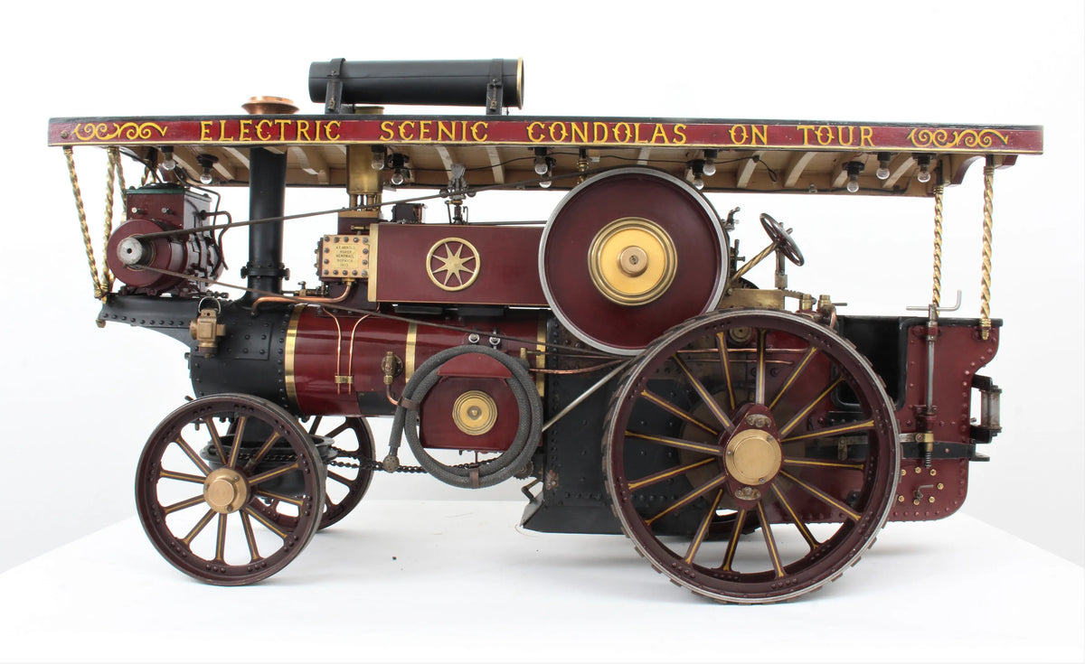 2 inch scale DCC Showmans engine