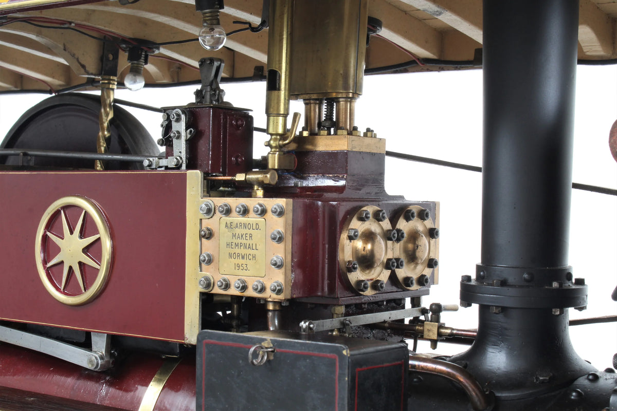 2 inch scale DCC Showmans engine