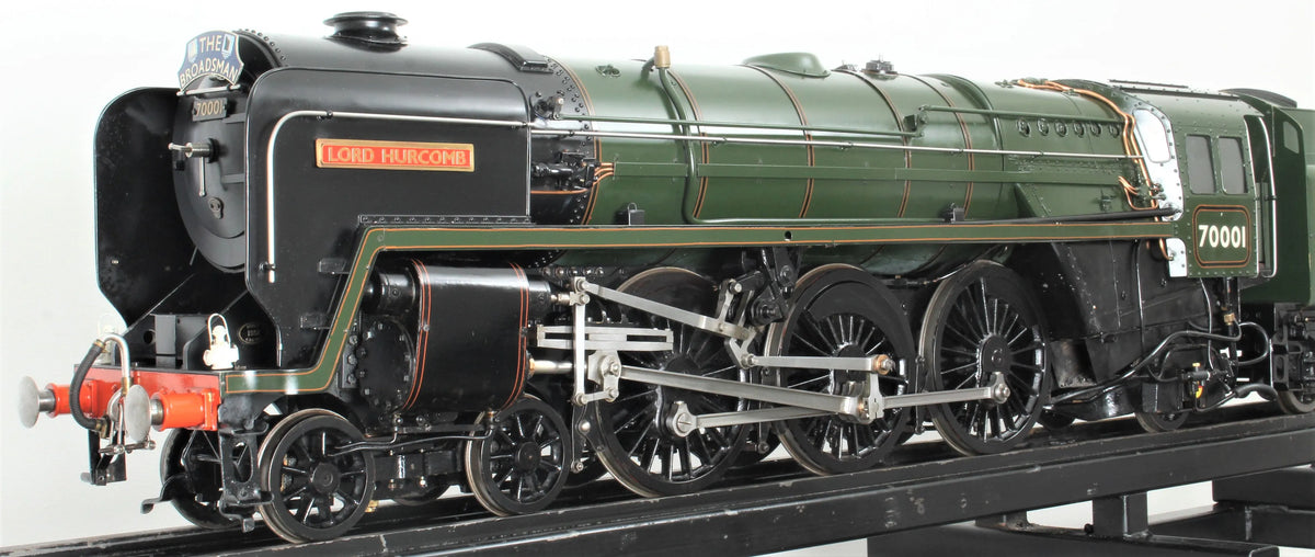 5 inch gauge Britannia "Lord Hurcomb"