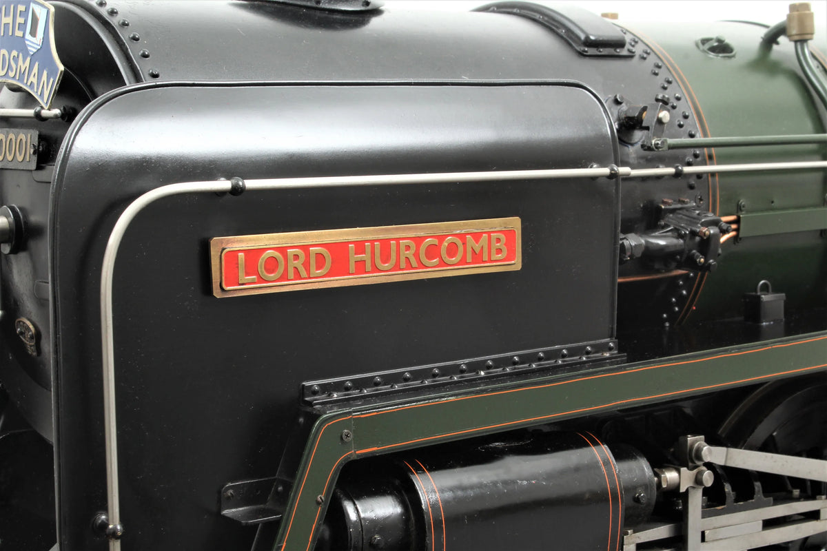 5 inch gauge Britannia "Lord Hurcomb"