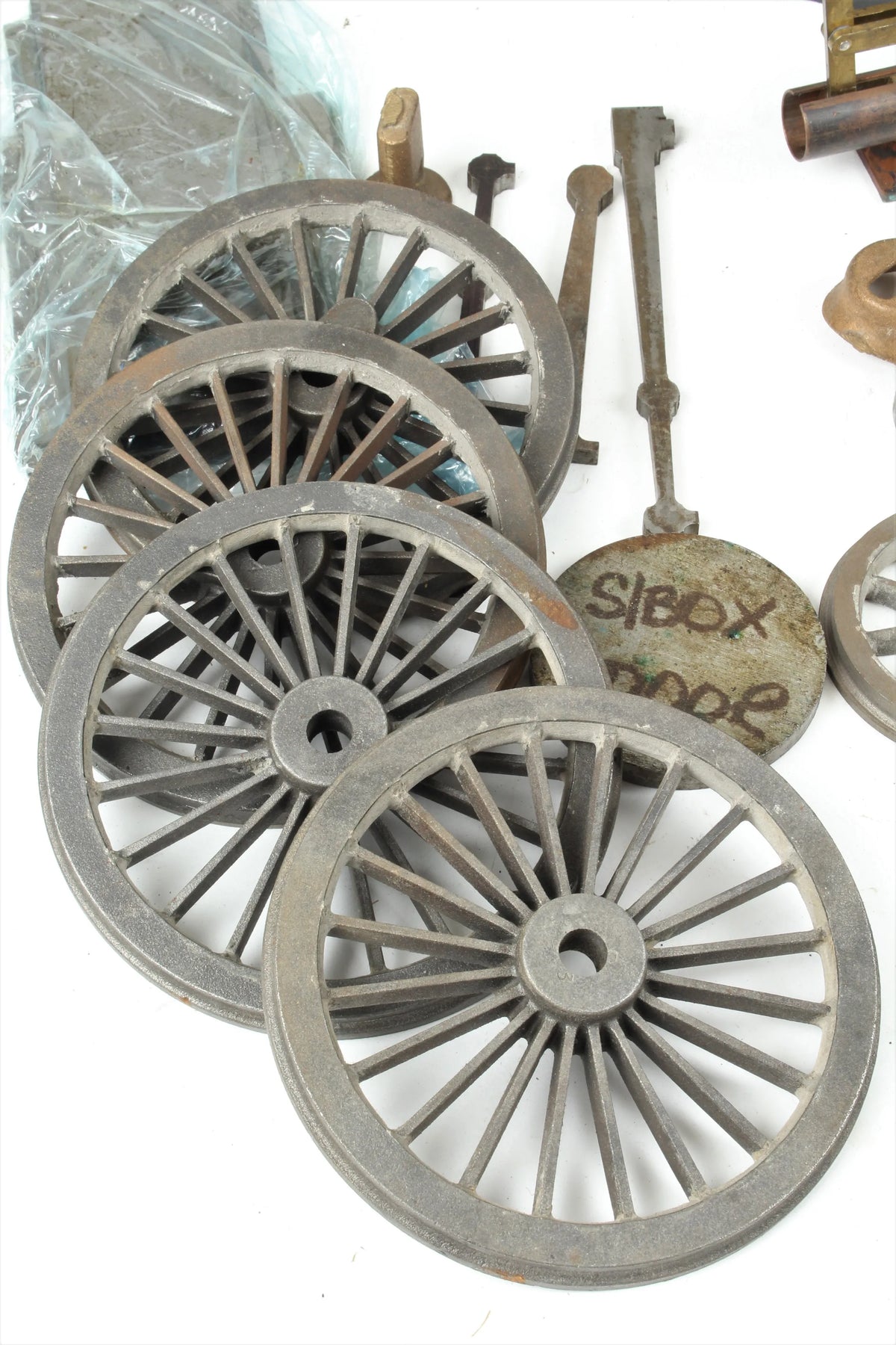 3 1/2 inch gauge part-built LNWR 2-2-2-0 "Jeanie Deans"