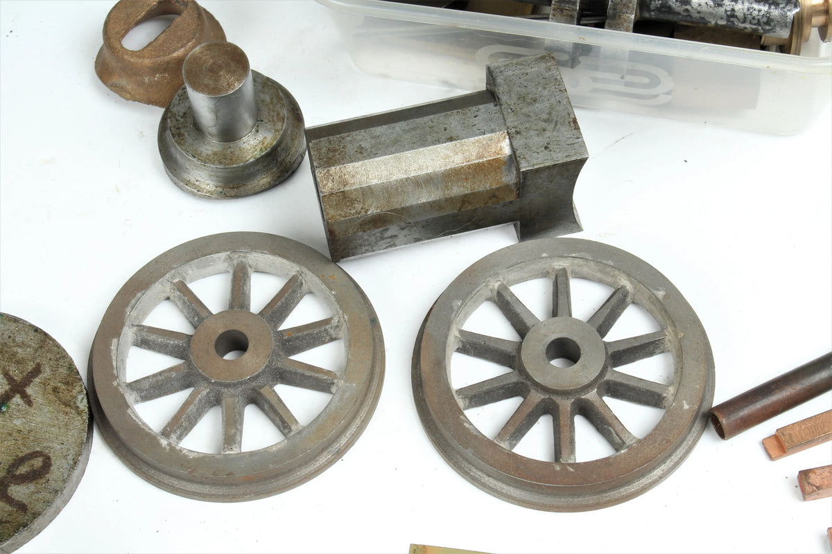 3 1/2 inch gauge part-built LNWR 2-2-2-0 "Jeanie Deans"