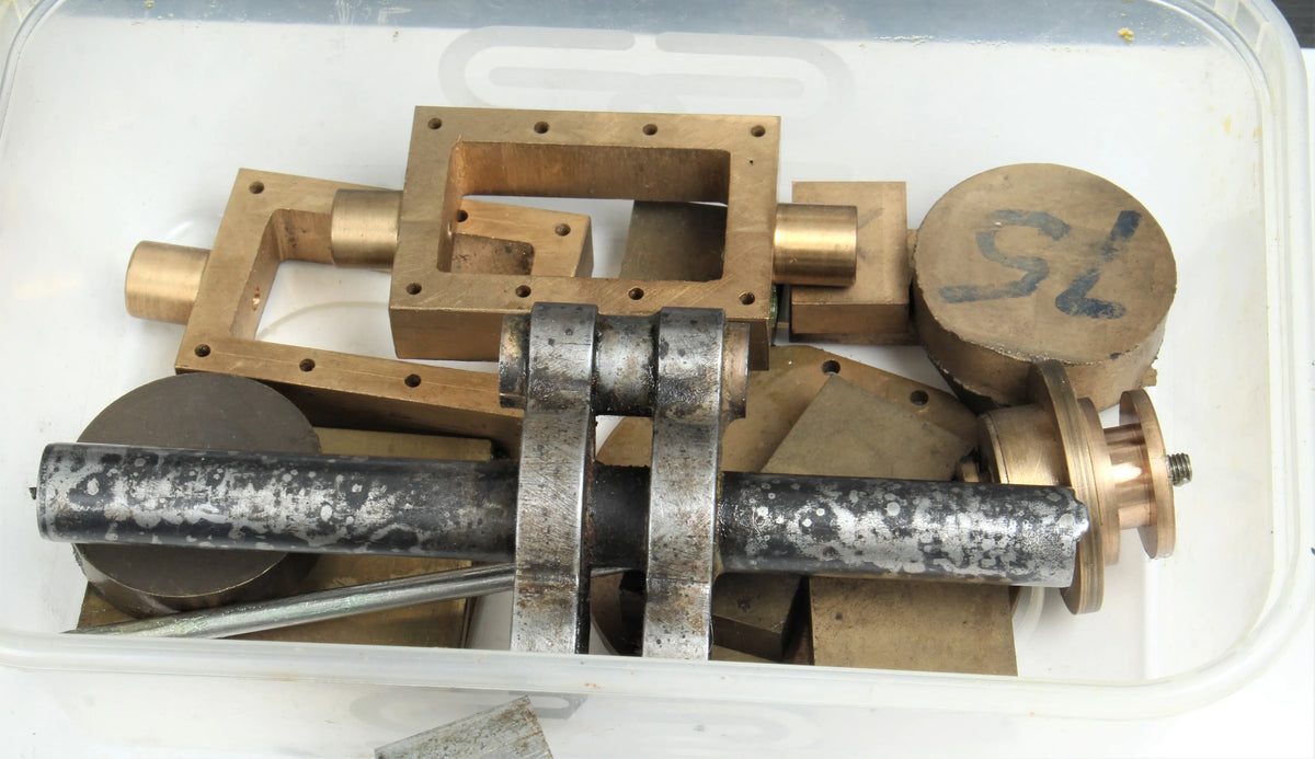 3 1/2 inch gauge part-built LNWR 2-2-2-0 "Jeanie Deans"